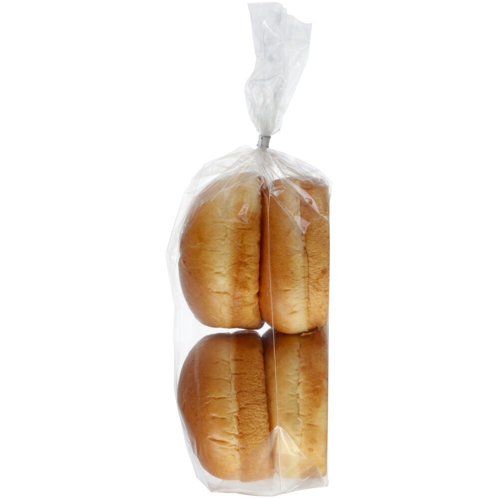 slide 5 of 5, Private Selection Brioche Hamburger Buns, 4 ct / 7.04 oz