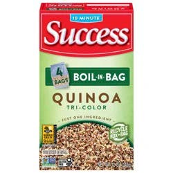Success Quinoa, Tri-Color, Boil-in-Bag