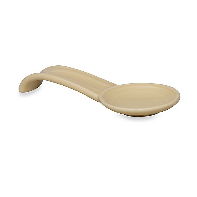 slide 1 of 1, Fiesta Spoon Rest - Ivory, 1 ct