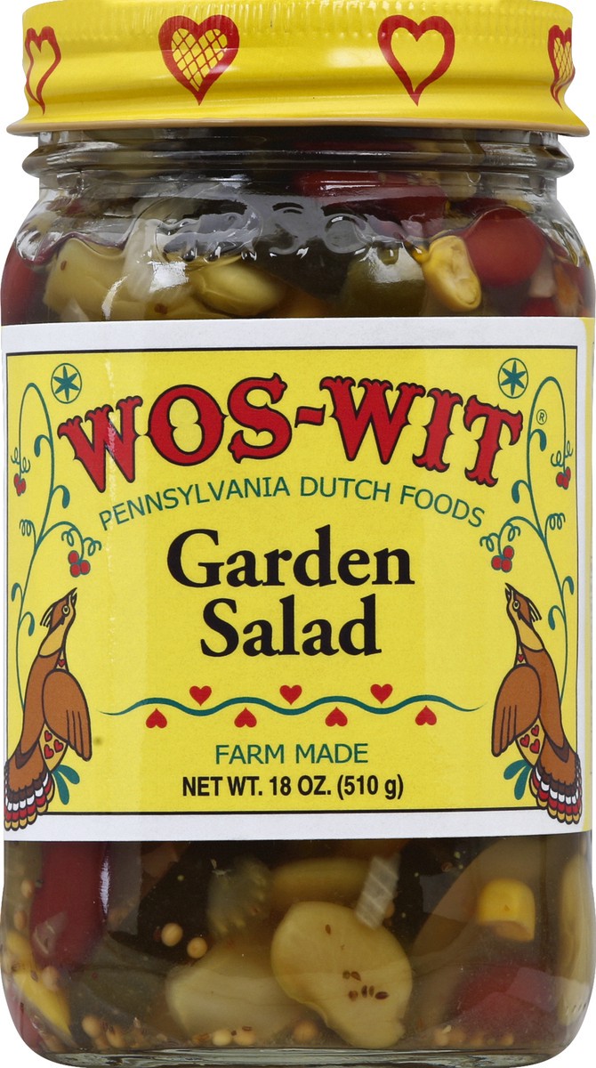 slide 1 of 2, Wos-Wit Garden Salad 18 oz, 18 oz