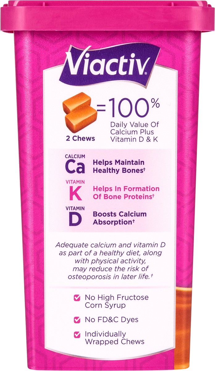 slide 5 of 9, Viactiv Calcium Caramel, 100 ct