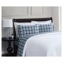 London Fog Coleman Plaid Twin Sheet Set