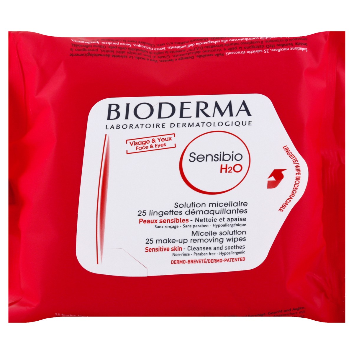 slide 4 of 8, Bioderma Wipes 25 ea, 25 ct