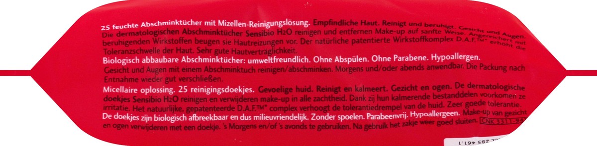 slide 2 of 8, Bioderma Wipes 25 ea, 25 ct