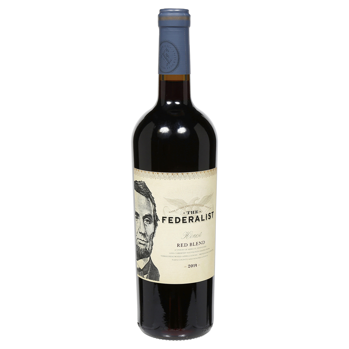 slide 1 of 5, The Federalist Honest Red Blend 750 ml, 750 ml