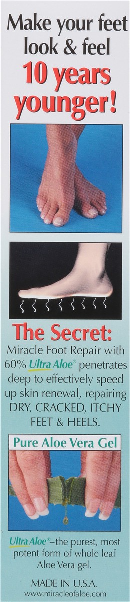 slide 7 of 9, Miracle Of Aloe Miracle Foot Repair Cream 8 oz, 8 oz