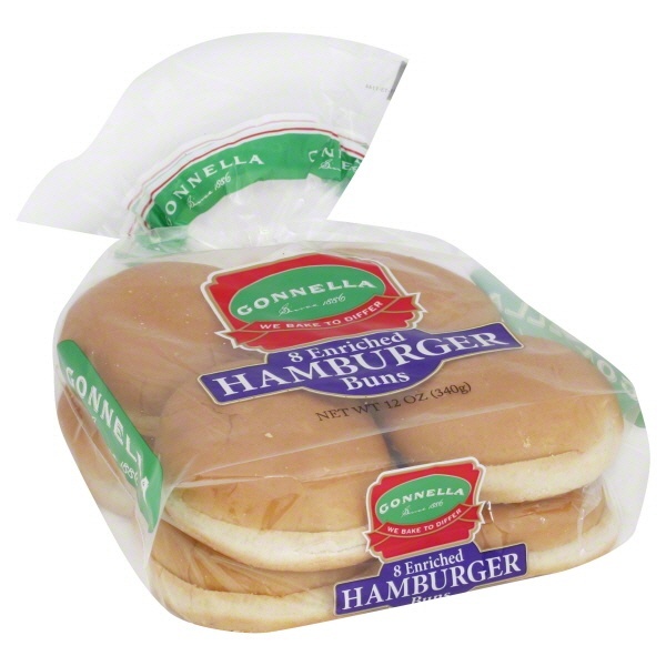 slide 1 of 1, Gonnella Hambrgr Buns 8Pk, 1 ct