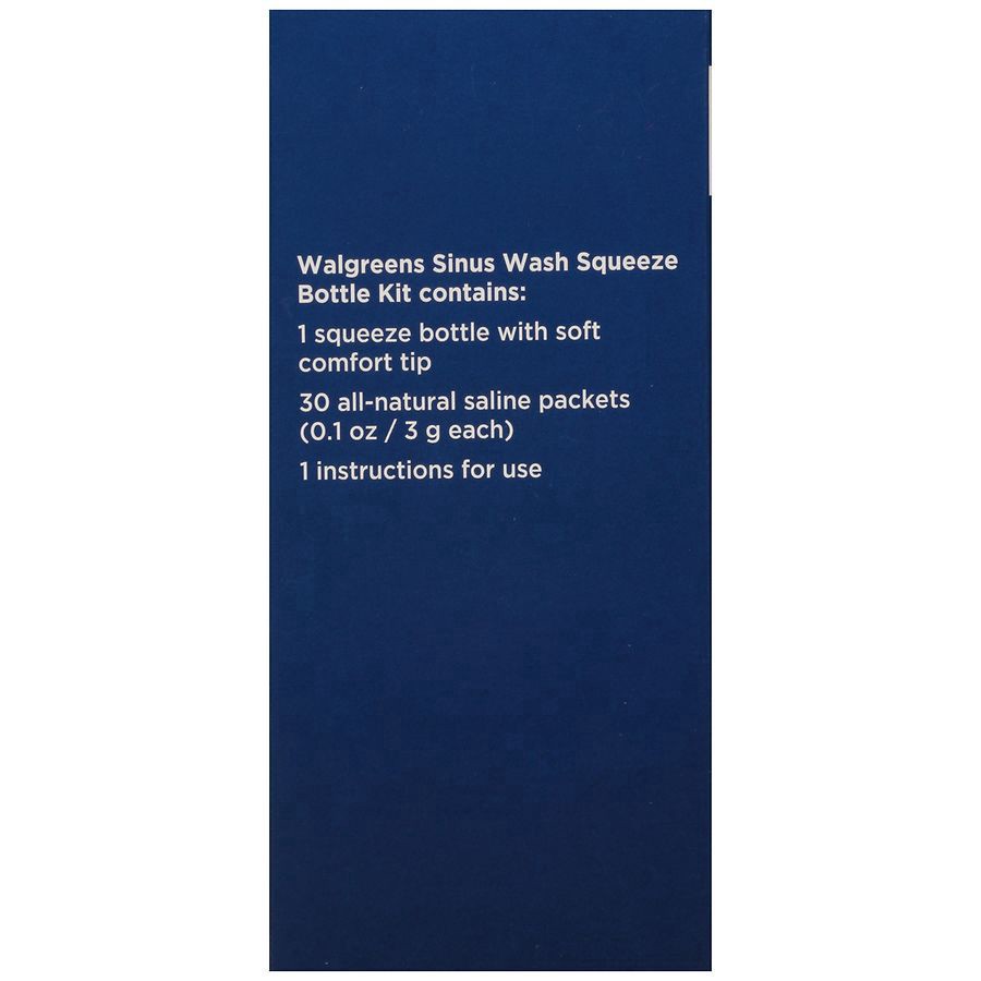 slide 2 of 5, Walgreens Squeeze Nasal Wash Kit With Refills1.0, 1 ct