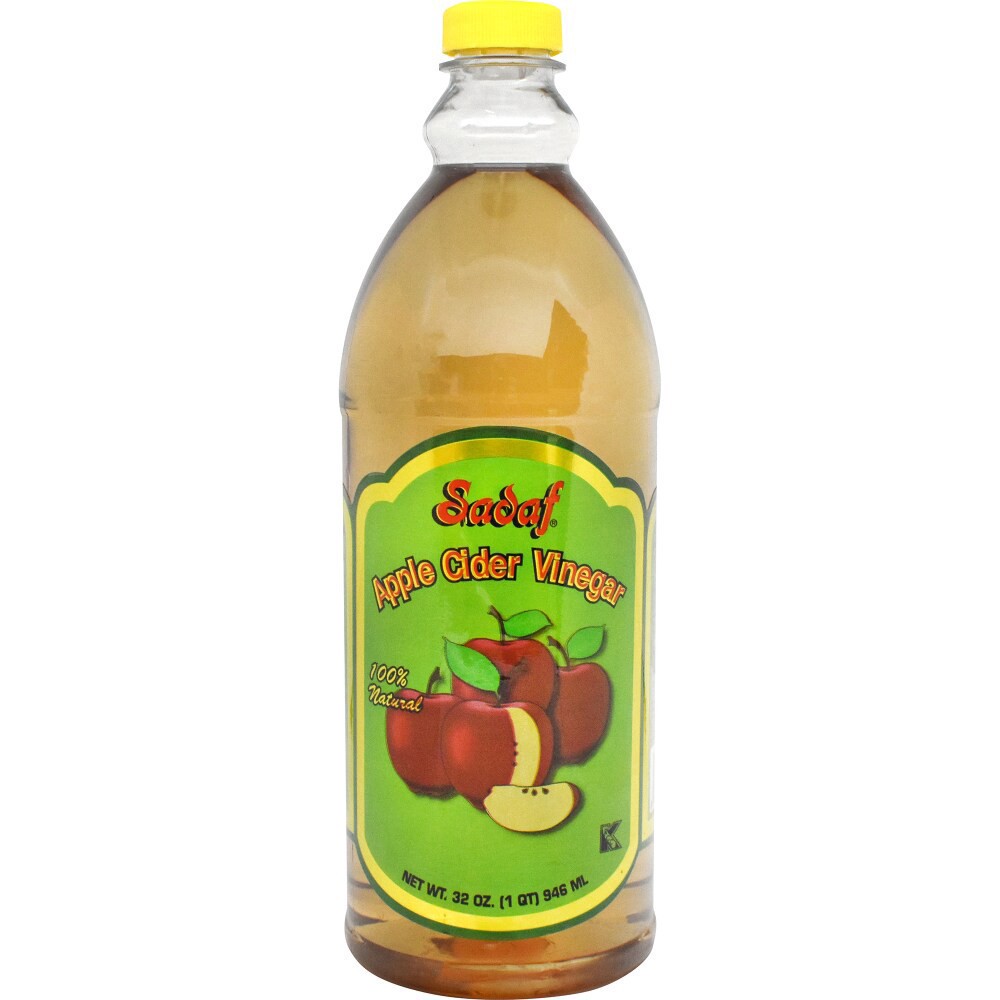 slide 2 of 3, Sadaf Apple Cider Vinegar, 32 fl oz