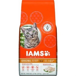slide 1 of 1, IAMS ProActive Health Original with Chicken Premium Dry Cat Food, 5.7 lb