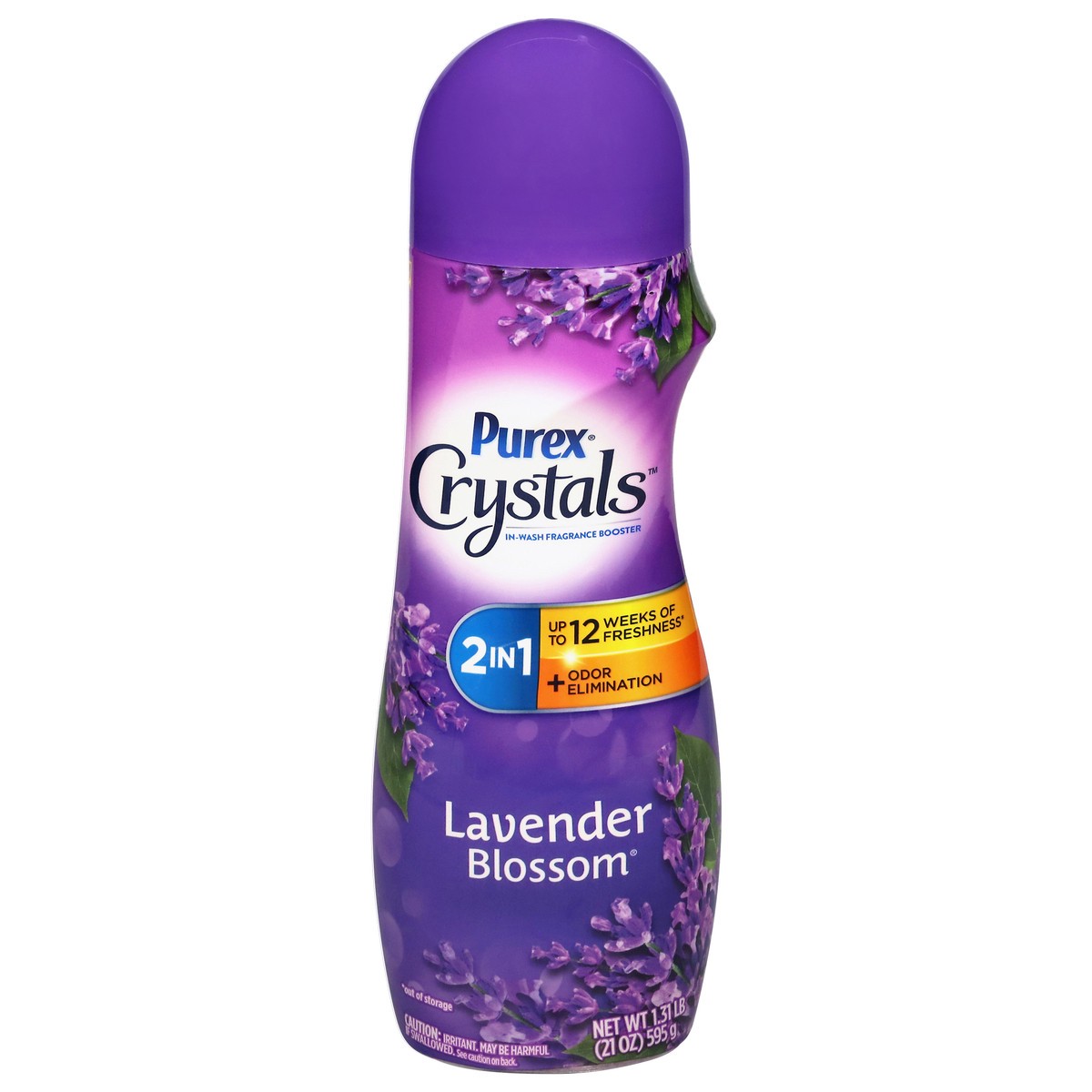 slide 1 of 3, Purex Crystals Lavender Blossom In-Wash Fragrance Booster - 21 oz, 21 oz
