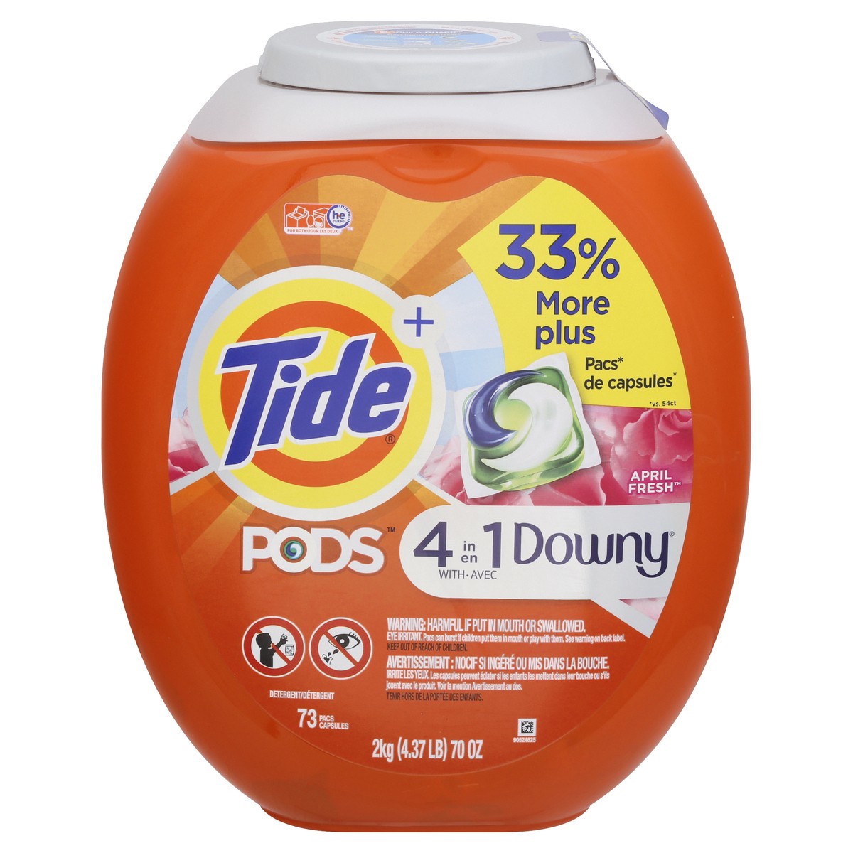 slide 9 of 11, Tide Detergent 73 ea, 73 ct