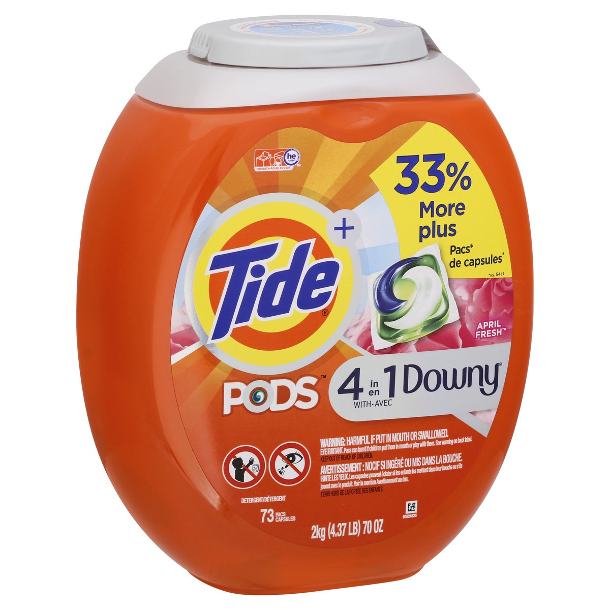 slide 6 of 11, Tide Detergent 73 ea, 73 ct