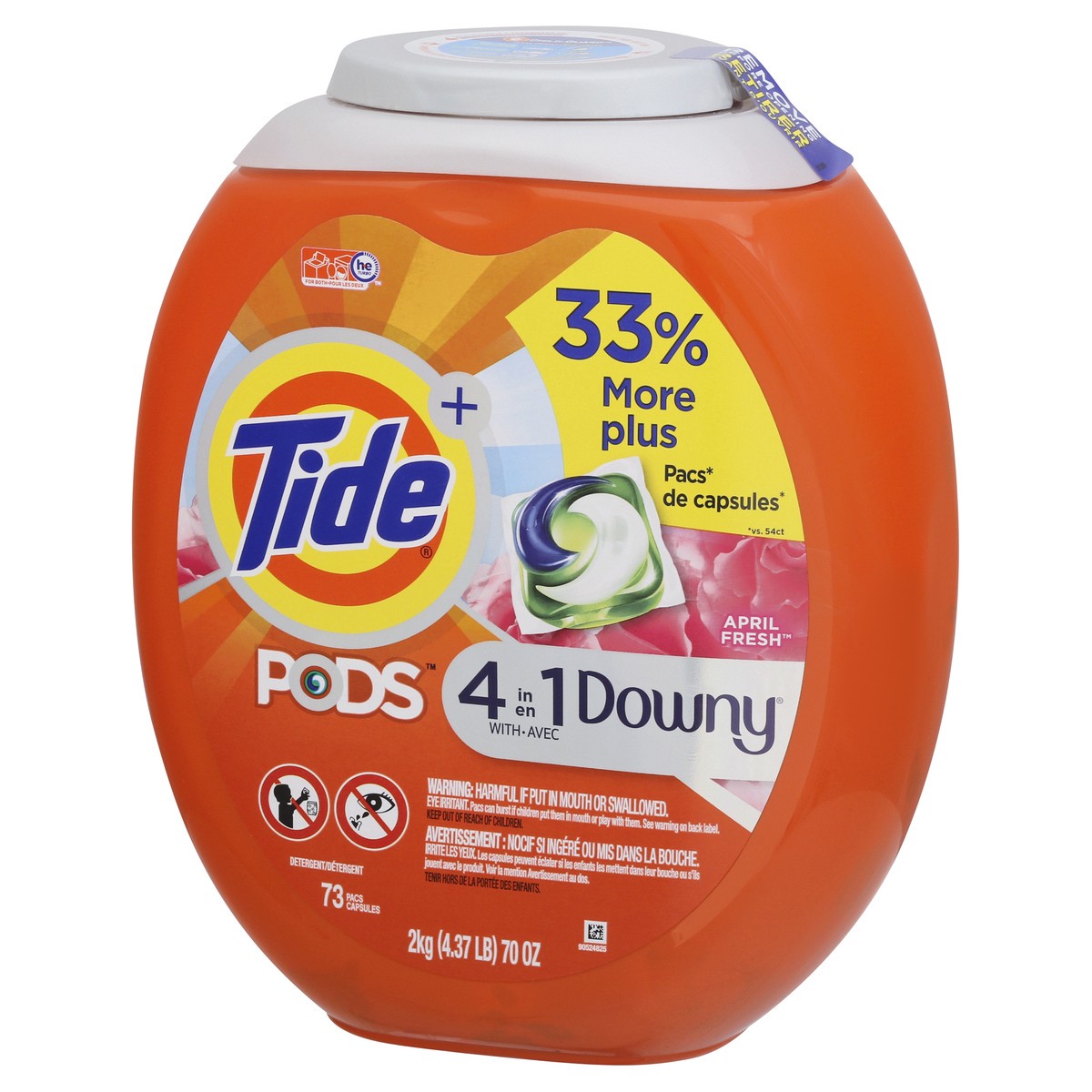 slide 5 of 11, Tide Detergent 73 ea, 73 ct