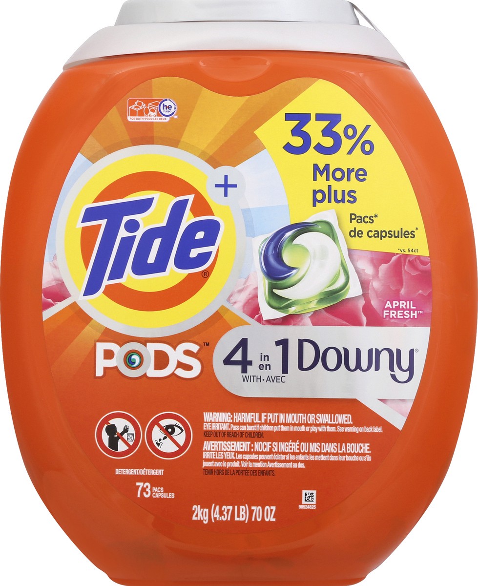 slide 3 of 11, Tide Detergent 73 ea, 73 ct