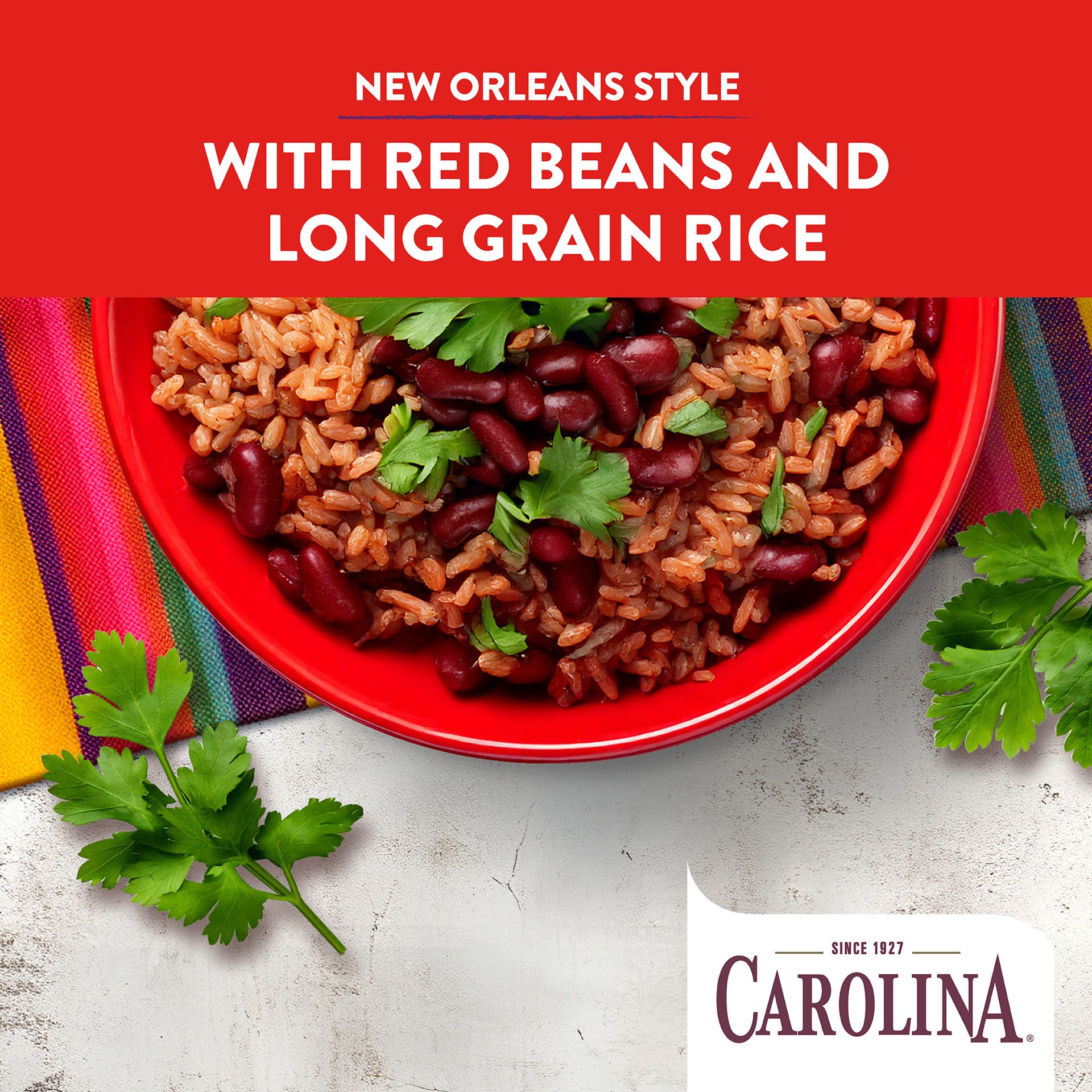 slide 6 of 8, Carolina Red Beans & Rice, Gluten Free Rice, Ready to Heat 90 Seconds, Microwaveable Rice, 8.8 oz, 8.8 oz