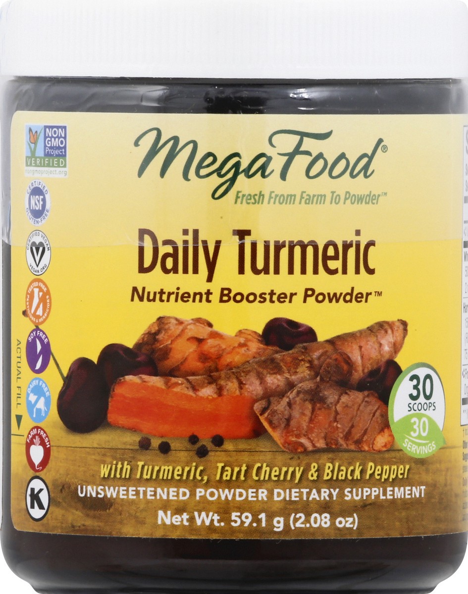 slide 9 of 10, MegaFood Daily Turmeric 2.08 oz, 2.08 oz