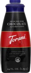 Torani Sugar Free Dark Chocolate Sauce 64 oz