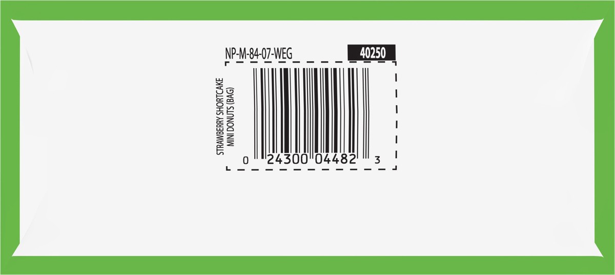 slide 13 of 14, Little Debbie Snack Cakes, Little Debbie Family Pack Strawberry Shortcake Mini Donuts (bagged), 9.68 oz
