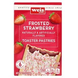 Weis Quality Frosted Strawberry Toaster Pastries