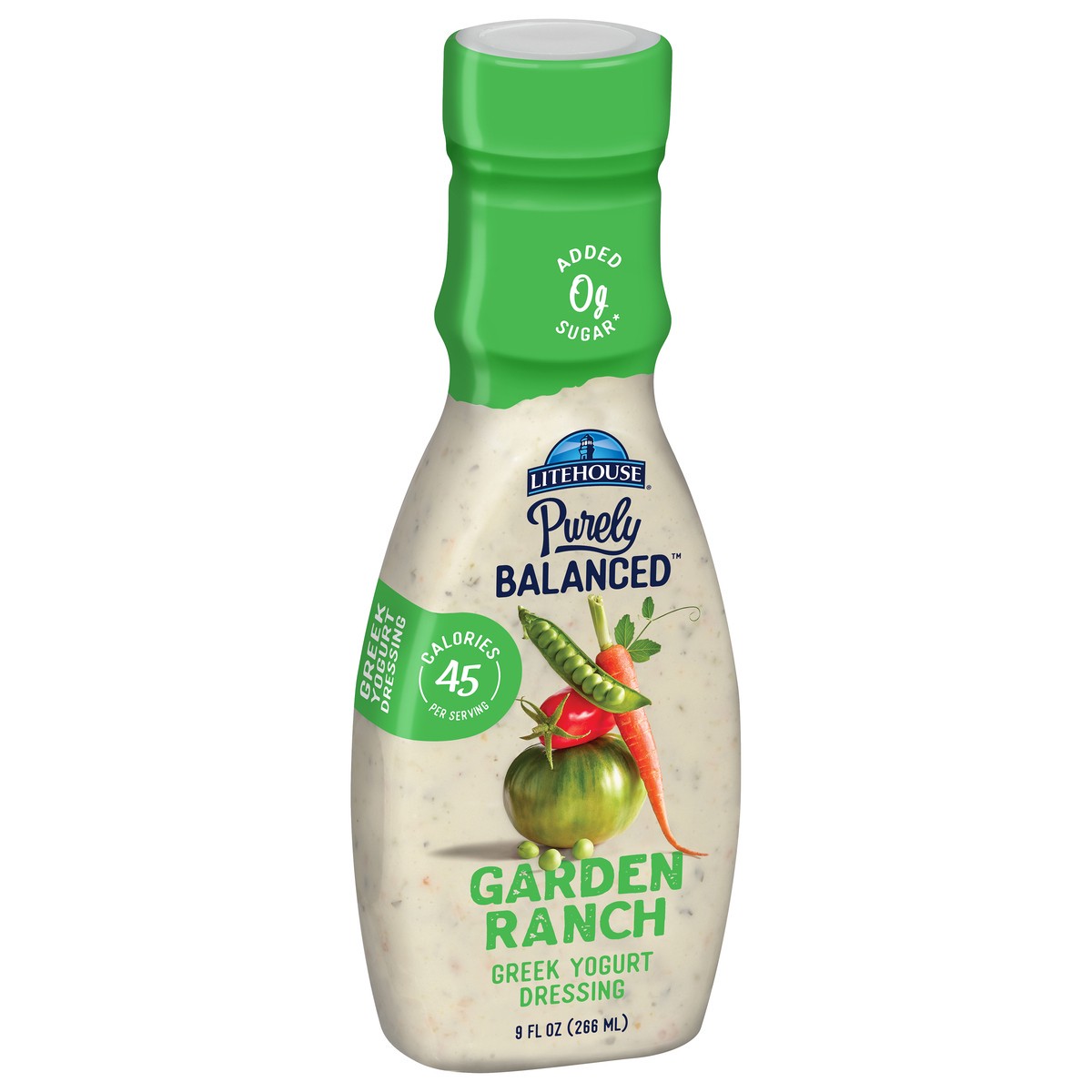 slide 6 of 13, Litehouse Purely Balanced Greek Yogurt Garden Ranch Dressing 9 oz, 9 fl oz