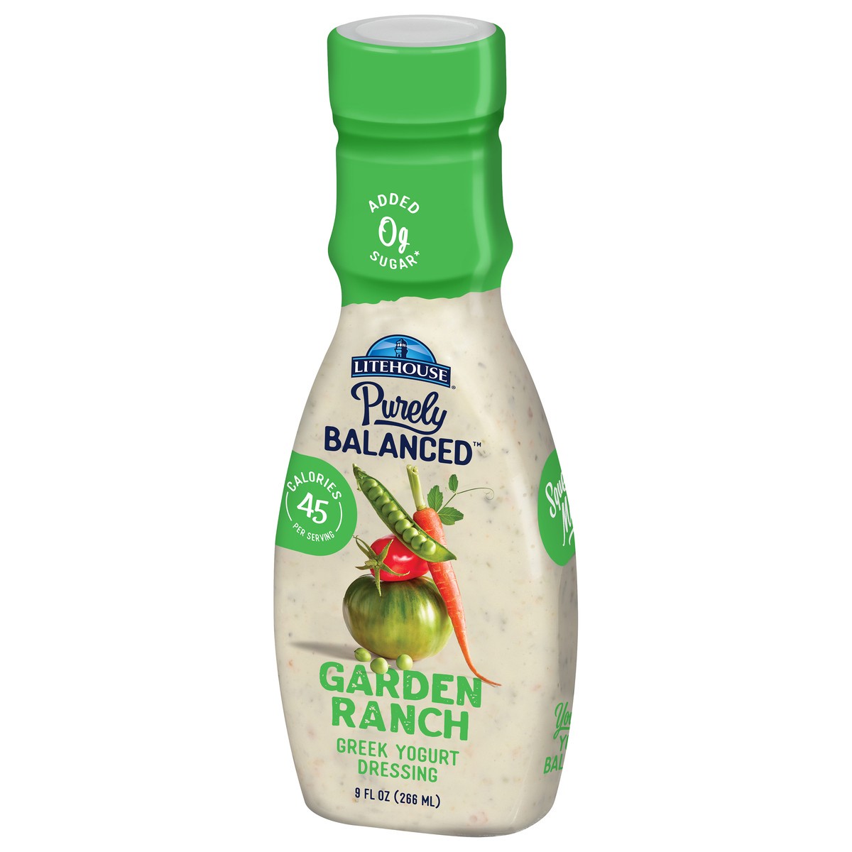 slide 13 of 13, Litehouse Purely Balanced Greek Yogurt Garden Ranch Dressing 9 oz, 9 fl oz