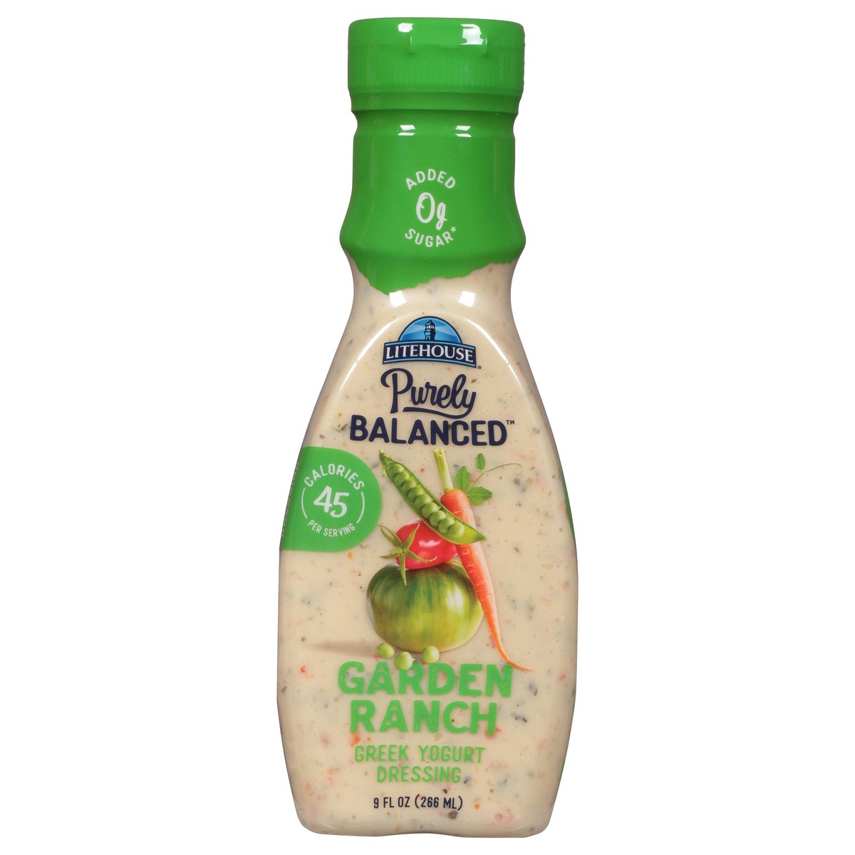 slide 1 of 13, Litehouse Purely Balanced Greek Yogurt Garden Ranch Dressing 9 oz, 9 fl oz