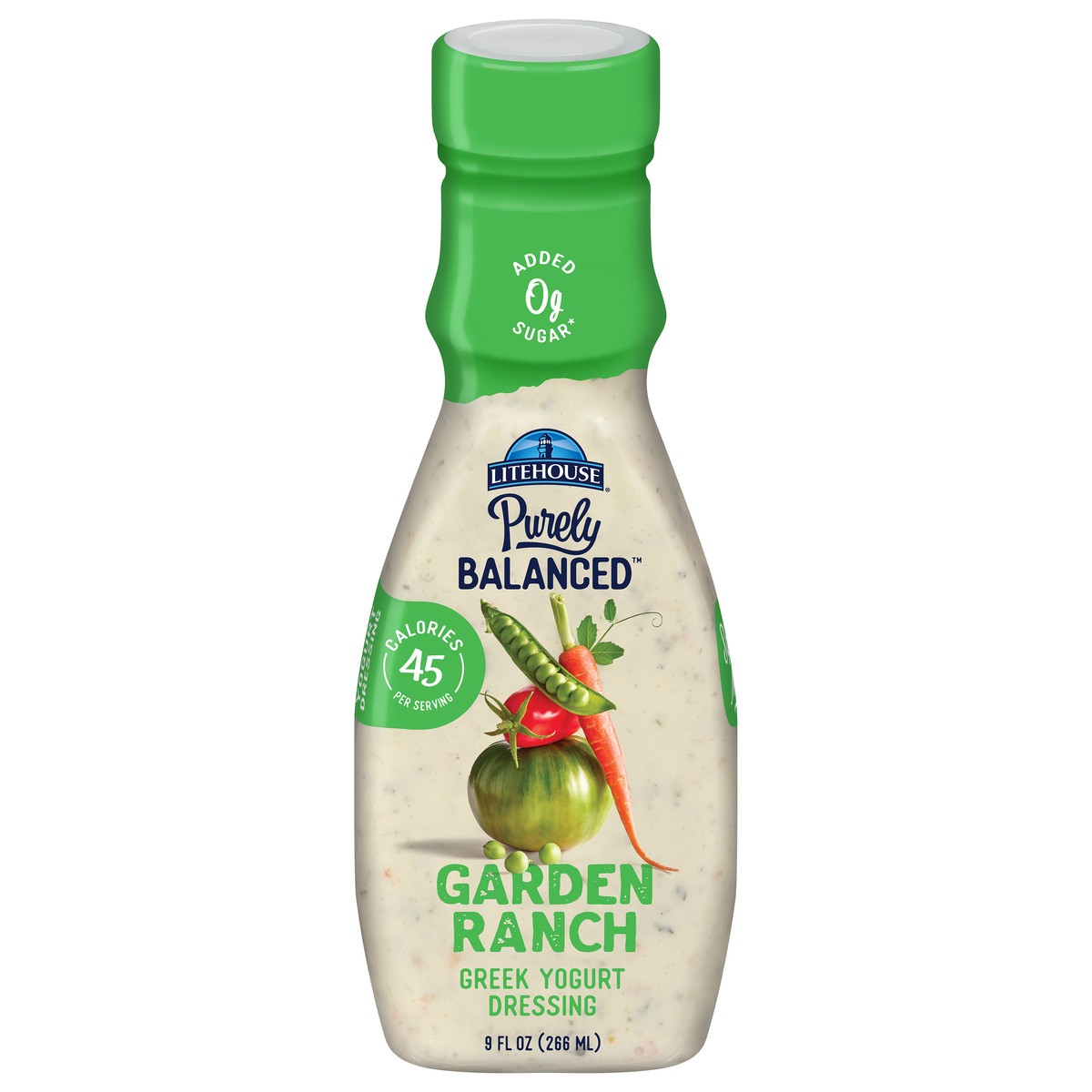 slide 12 of 13, Litehouse Purely Balanced Greek Yogurt Garden Ranch Dressing 9 oz, 9 fl oz