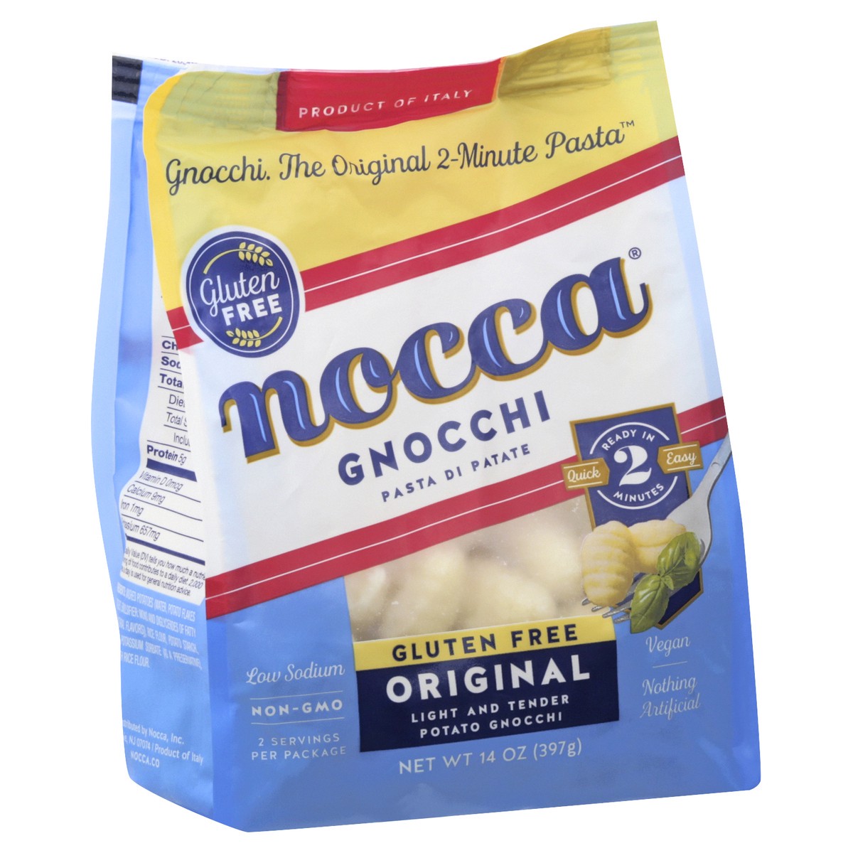 slide 12 of 13, Nocca Gluten Free Original Gnocchi 14 oz, 14 oz