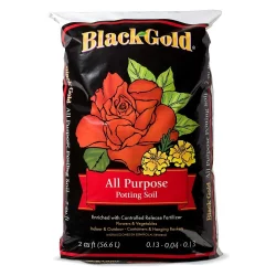 Black Gold All-Purpose Potting Soil With Controlled Release Fertilizer - 2 Cubic Feet