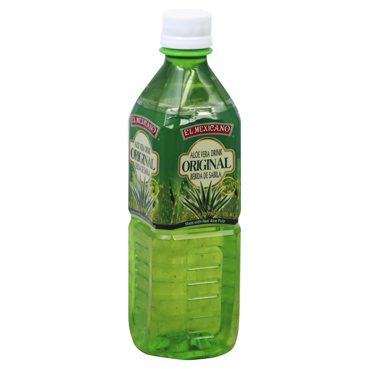 slide 9 of 9, El Mexicano Aloe Vera Drink 16.9 oz, 16.6 fl oz