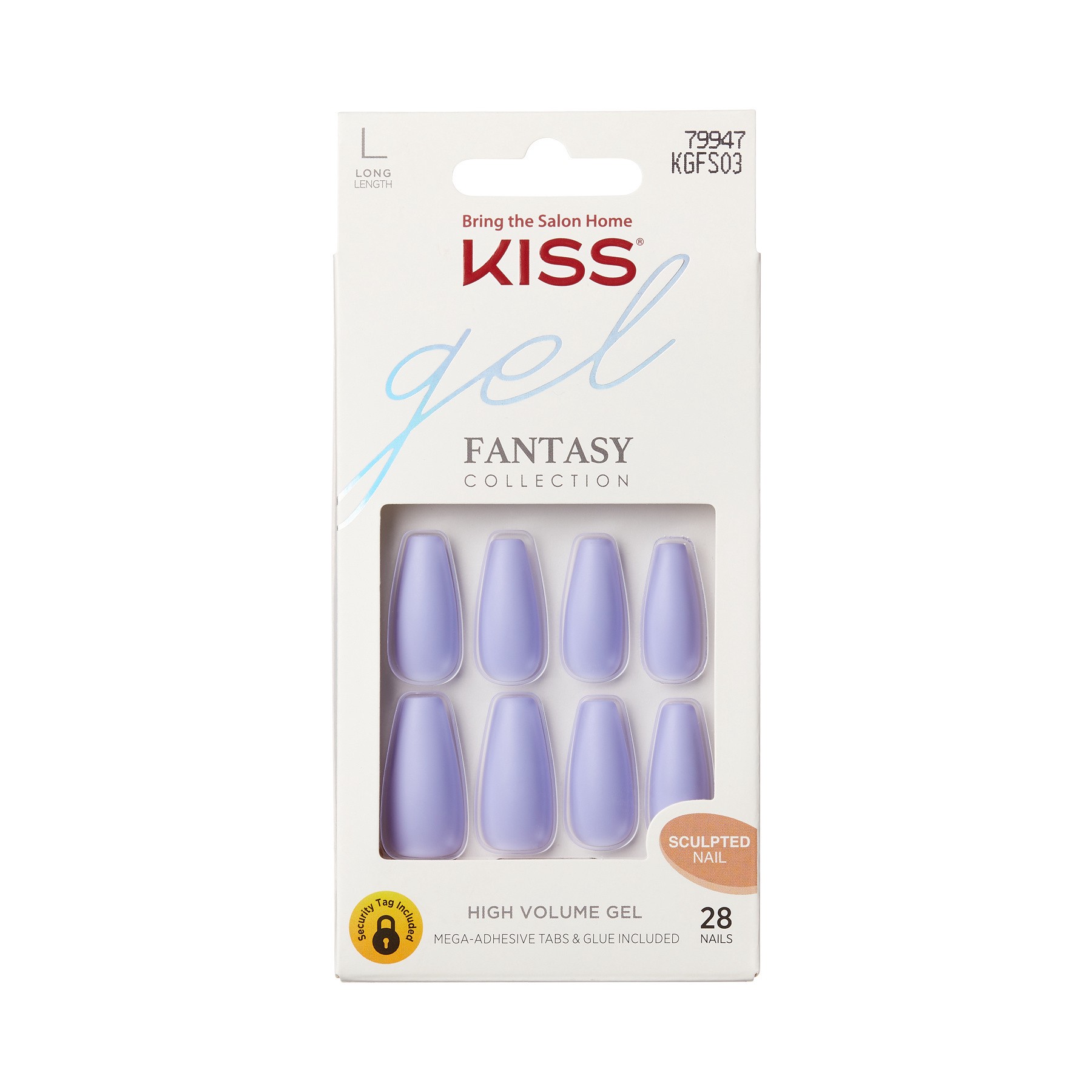 slide 1 of 9, Kiss Gel Fantasy Night After High Volume Nail Kit, 1 ct