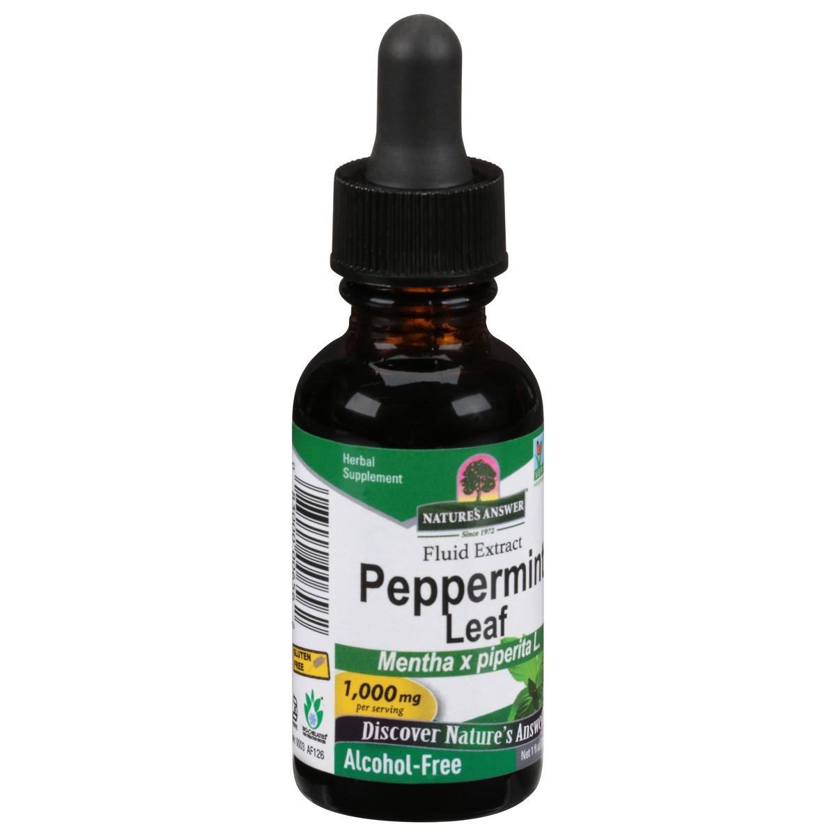 slide 3 of 9, Nature's Answer 1000 mg Peppermint Leaf Fluid Extract 1 fl oz, 1 fl oz