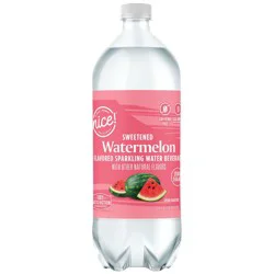 Nice! Sparkling Water Beverage Watermelon - 33.8 fl oz