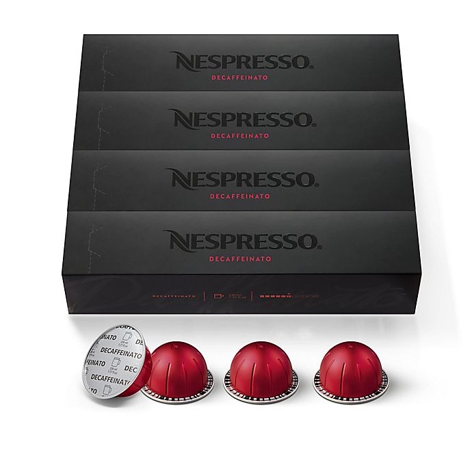 slide 1 of 6, Nespresso VertuoLine Decaffeinato Coffee Capsules, 40 ct