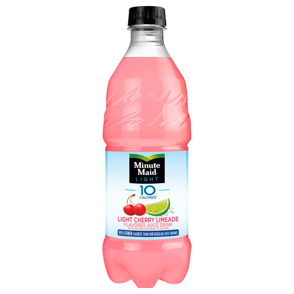 slide 1 of 7, Minute Maid Light Cherry Limeade Bottle- 20 ct, 20 ct