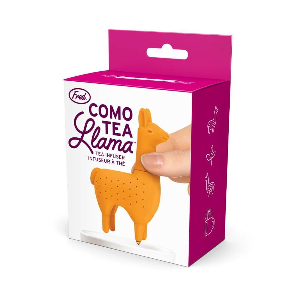 slide 1 of 1, Fred Como Tea Llama Tea Infuser, 1 ct