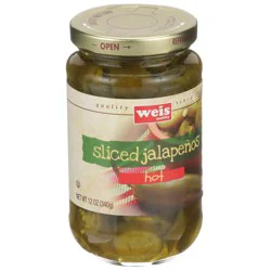 Weis Quality Hot Sliced Jalapenos