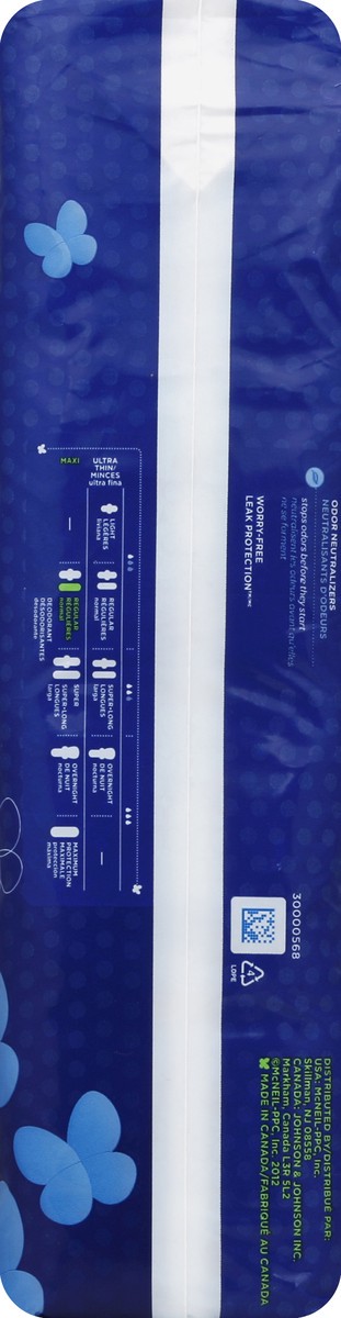 slide 5 of 8, Stayfree Pads 48 ea, 48 ct