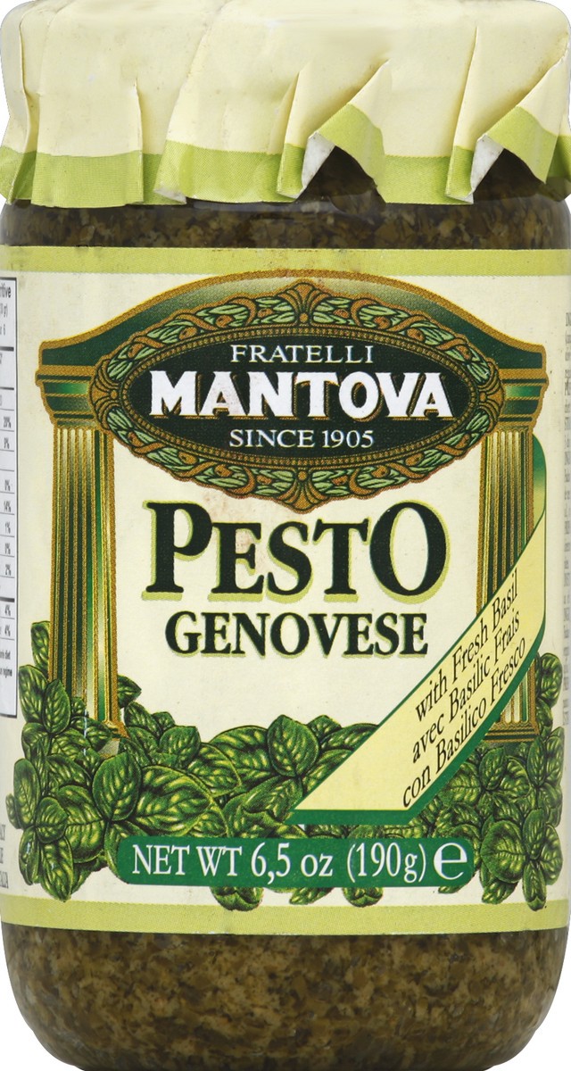 slide 2 of 2, Mantova Pesto Genovese, 6.5 oz