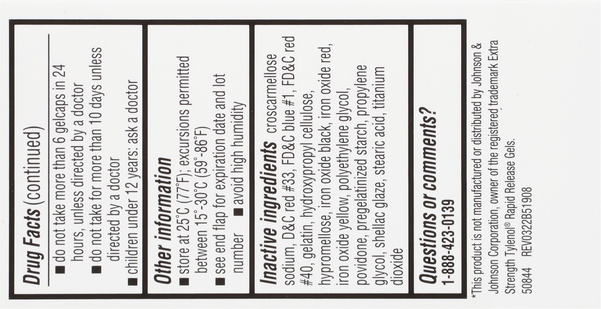 slide 4 of 9, TopCare Acetaminophen Extra Strength Gelcaps, 24 ct