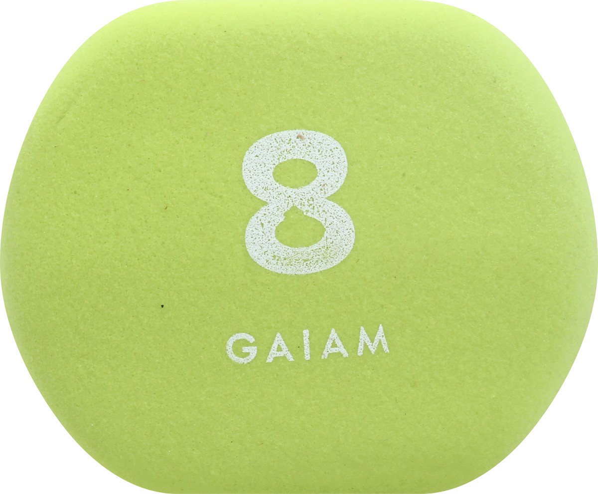 slide 8 of 9, Gaiam 8 lb Hand Weight 1 ea, 8 lb