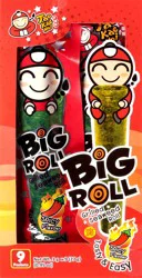 Tao Kae Noi Big Roll Grilled Spicy Flavour Seawood Roll 9 ea