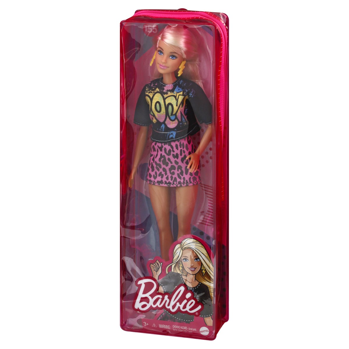 slide 3 of 9, Barbie 3+ Doll 1 ea, 1 ct