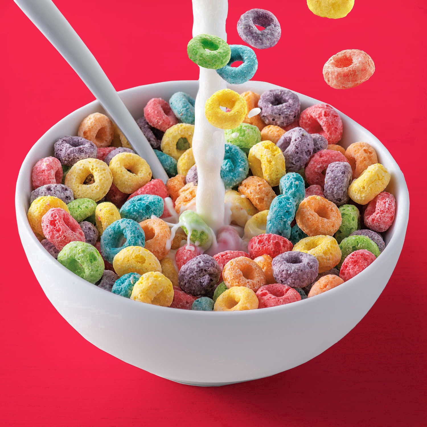 slide 24 of 31, Froot Loops Kellogg's Froot Loops Breakfast Cereal, Kids Cereal, Family Breakfast, Family Size, Original, 18.4oz Box, 1 Box, 18.4 oz