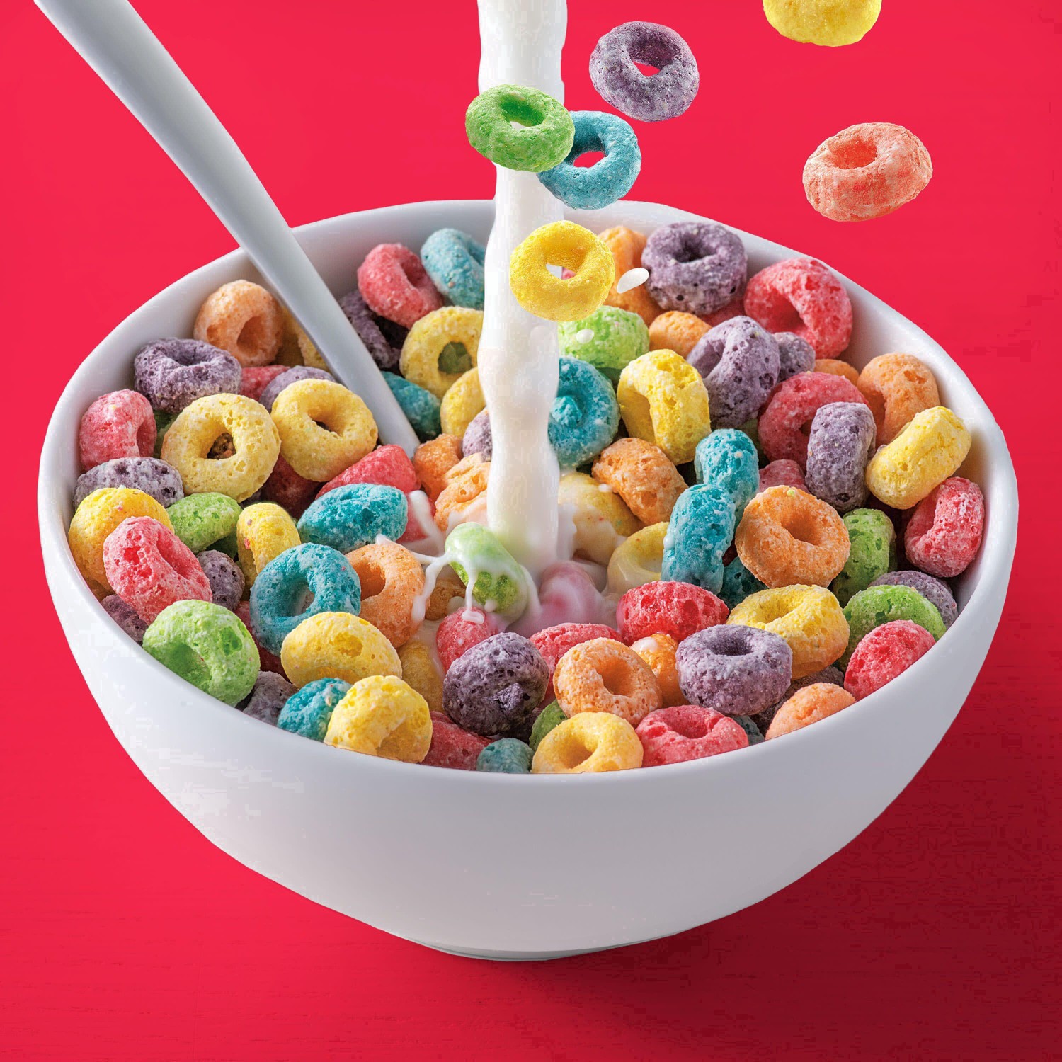 slide 2 of 31, Froot Loops Kellogg's Froot Loops Breakfast Cereal, Kids Cereal, Family Breakfast, Family Size, Original, 18.4oz Box, 1 Box, 18.4 oz