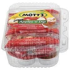 Mott's 5 Pack Red Apples' N Caramel Dip 5 ea