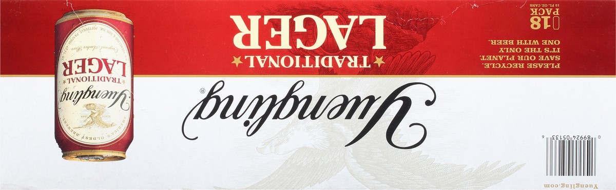 slide 9 of 12, Yuengling Traditional Lager Original Amber Beer 18 - 12 fl oz Cans, 18 ct; 12 oz