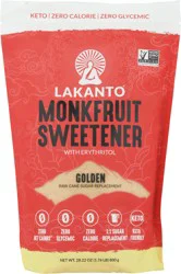 Lakanto Golden Monkfruit Sweetener with Erythritol 28.22 oz