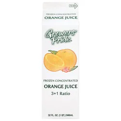 Growers'' Pride Frozen Concentrated Orange Juice 32 fl oz